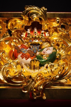 Peana de la Virgen del Rosario de la Macarena