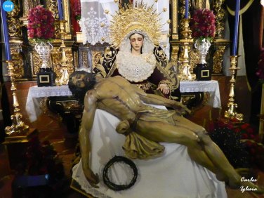 Veneración a la Virgen de la Piedad y Cristo de la Misericordia del Baratillo // Carlos Iglesia