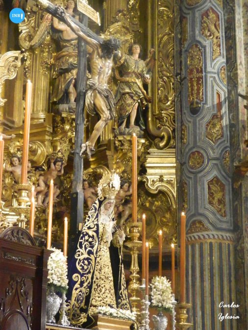 Altar extraordinario del Cristo del Amor y la Virgen del Socorro // Carlos Iglesia