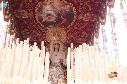 Salida extraordinaria de la Virgen de las Mercedes de Santa Genoveva // Benito Álvarez