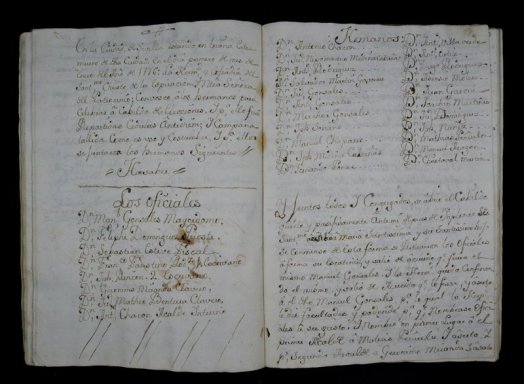 Libros de reglas del Cachorro de 1680 y 1789