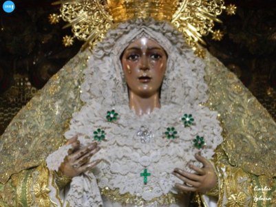 Virgen de la Esperanza Macarena y el Señor de la Sentencia en sus pasos // Carlos Iglesia